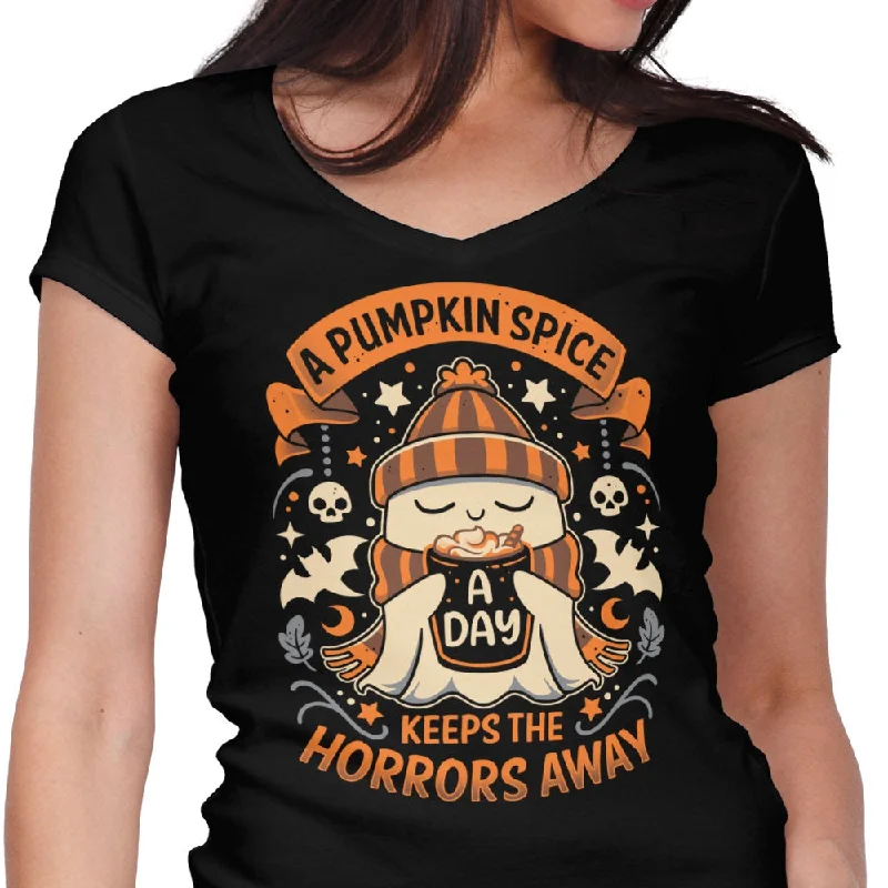 Daily Pumpkin Spice - Women's V-Neck