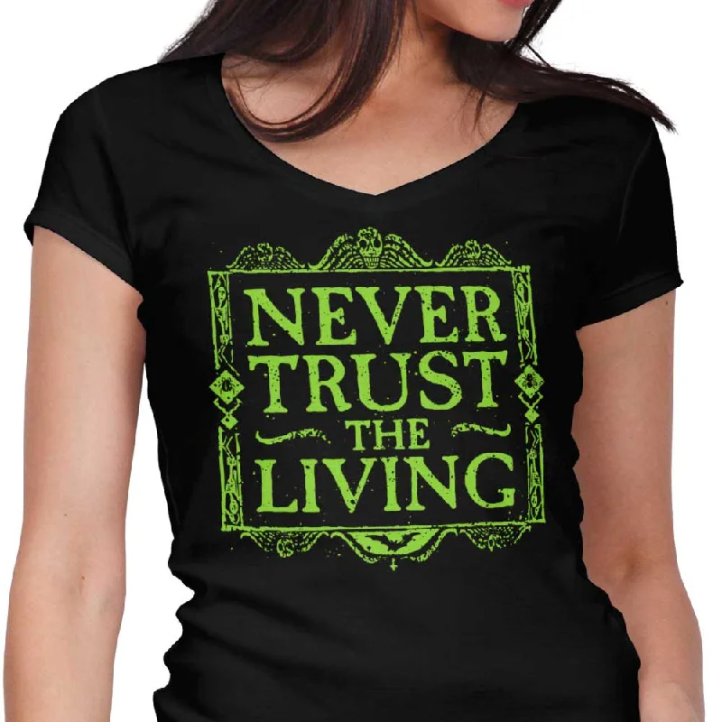 Never Trusted - Women's V-Neck