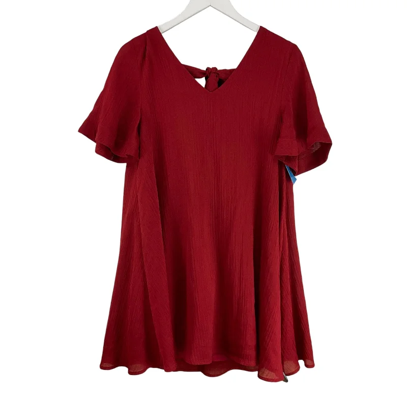 Dress Casual Short By Altard State In Red, Size: M