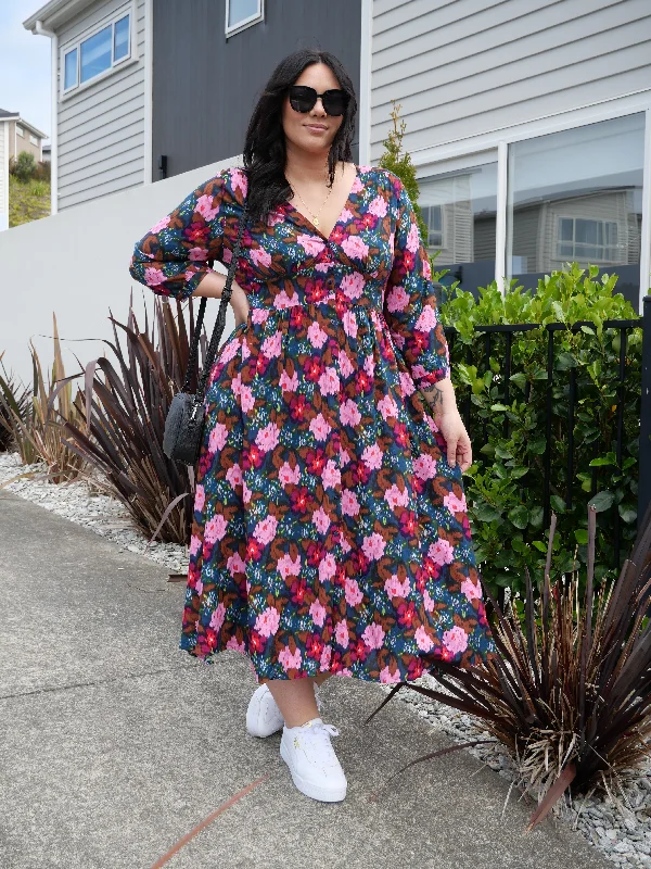 Sunday Boho Arwen Dress Winter Floral